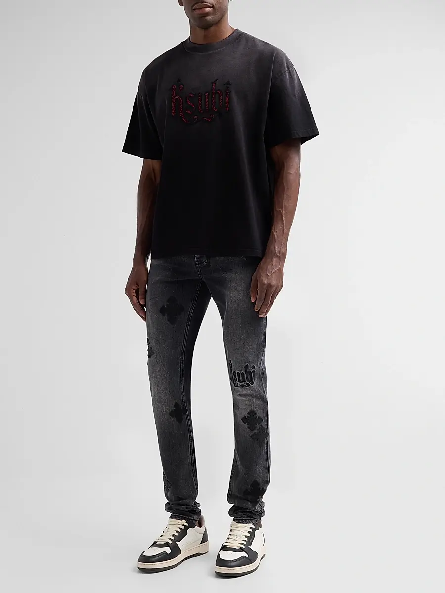 Ksubi Men's Van Winkle Blakk Metal Paise Jeans | Thumbnail 2 Ksubi Men's Van Winkle Blakk Metal Paise Jeans | Thumbnail 2
