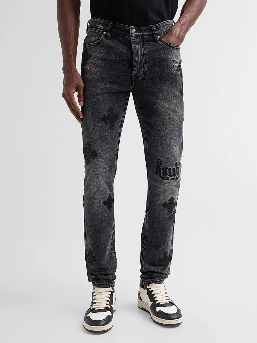 Ksubi Men's Van Winkle Blakk Metal Paise Jeans | Thumbnail 4 Ksubi Men's Van Winkle Blakk Metal Paise Jeans | Thumbnail 4