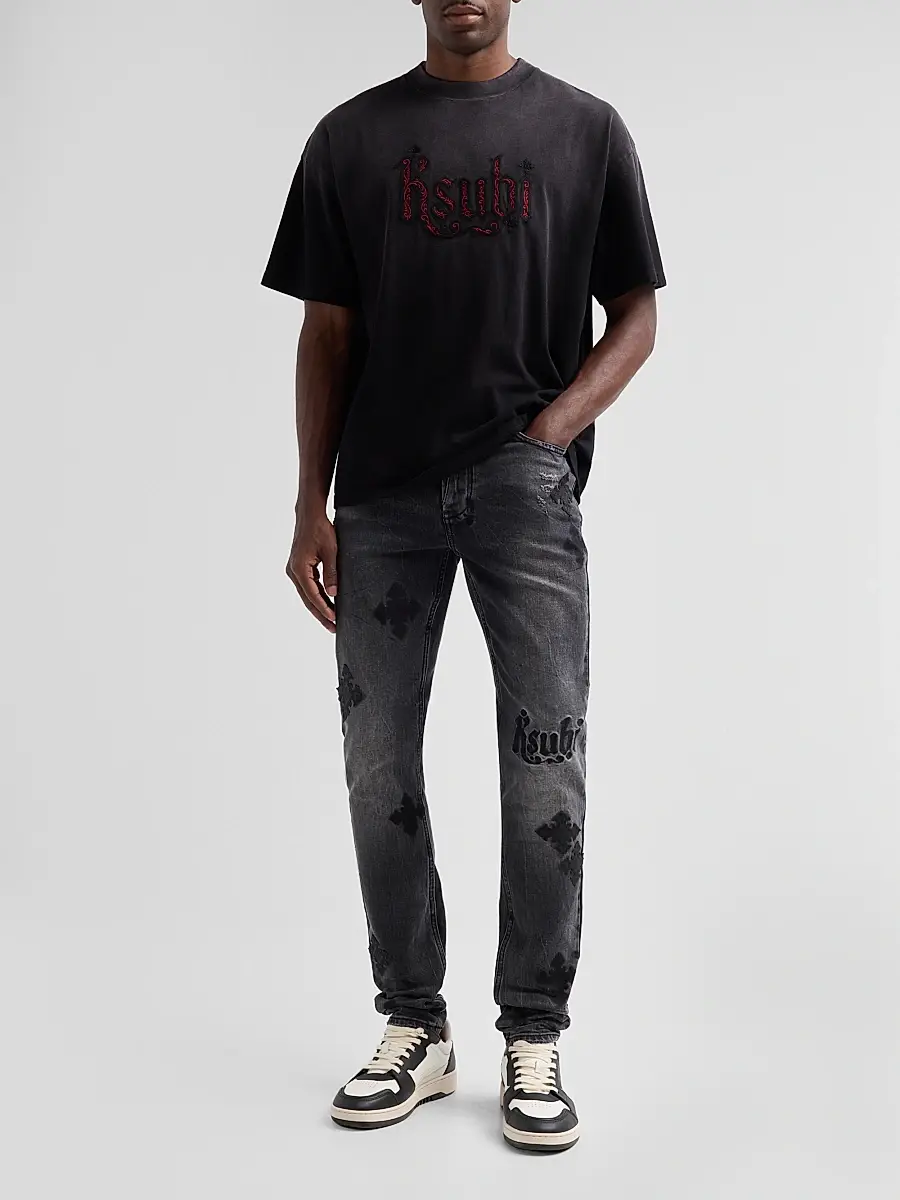Ksubi Men's Paise Ekcess Cotton T-Shirt | Thumbnail 2 Ksubi Men's Paise Ekcess Cotton T-Shirt | Thumbnail 2