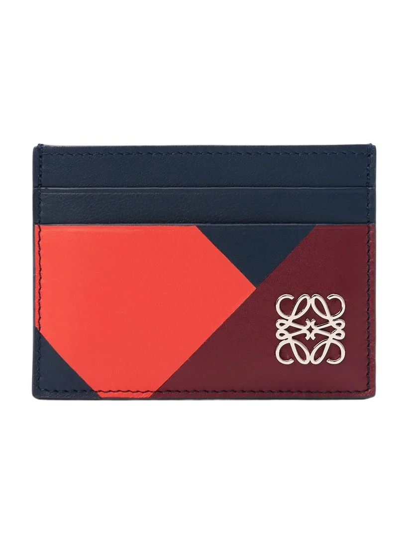 Loewe Women's Anagram Graphic Leather Card Case