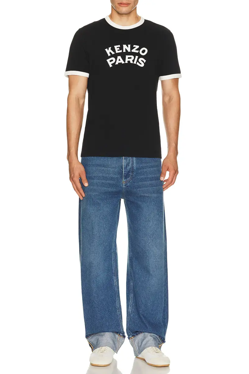 KENZO Paris Emblem Slim T-Shirt | Thumbnail 4 KENZO Paris Emblem Slim T-Shirt | Thumbnail 4
