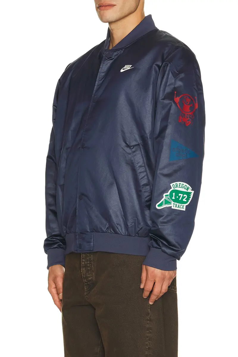 Nike Nk Club Varsity Jacket Reissue | Thumbnail 3 Nike Nk Club Varsity Jacket Reissue | Thumbnail 3