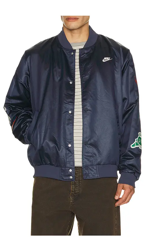 Nike Nk Club Varsity Jacket Reissue | Thumbnail 8 Nike Nk Club Varsity Jacket Reissue | Thumbnail 8