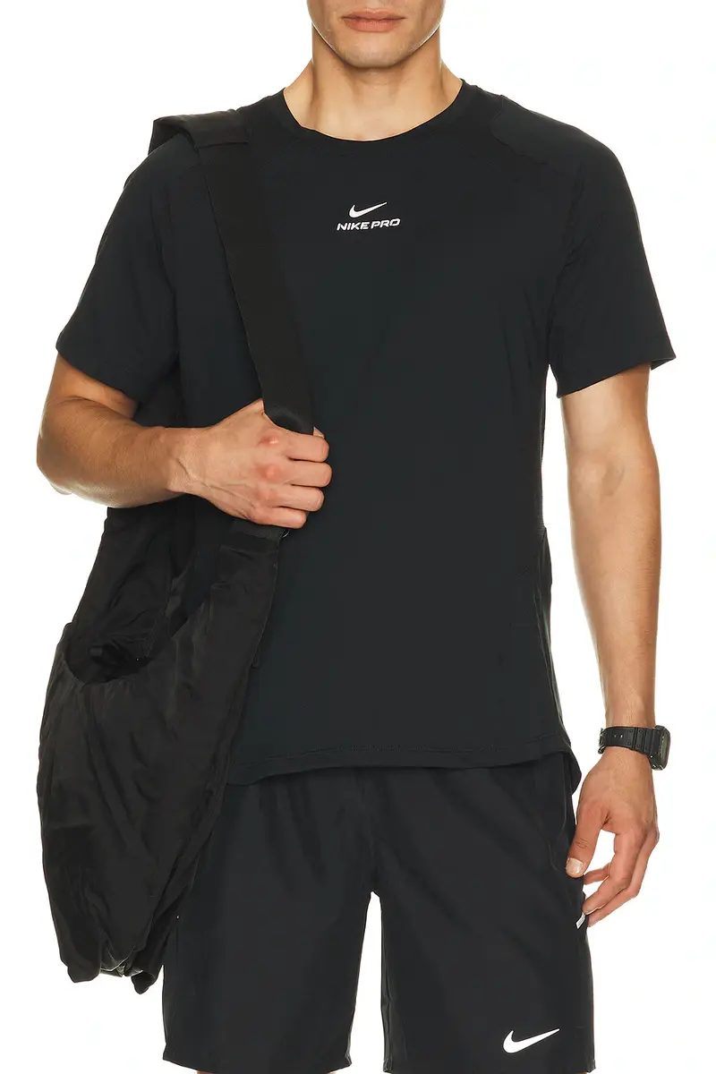Nike Pro Training Dri-Fit Advanced Short-Sleeve Top | Image 1 Nike Pro Training Dri-Fit Advanced Short-Sleeve Top | Image 1