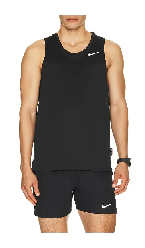 Nike Miler Dri-Fit Running Tank Top | Thumbnail 5 Nike Miler Dri-Fit Running Tank Top | Thumbnail 5