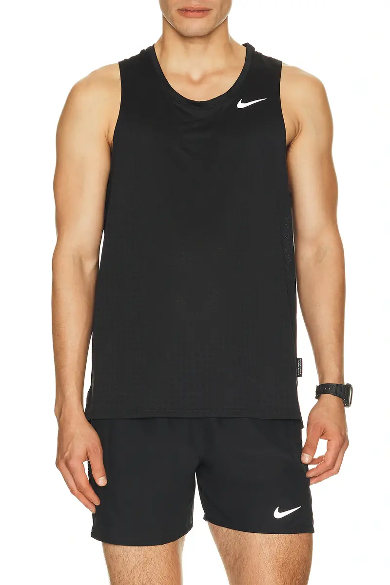 Nike Miler Dri-Fit Running Tank Top | Image 1 Nike Miler Dri-Fit Running Tank Top | Image 1