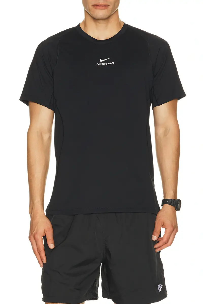 Nike Pro Training Dri-Fit Short-Sleeve Top | Image 1 Nike Pro Training Dri-Fit Short-Sleeve Top | Image 1