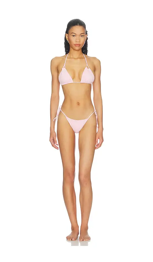 Frankies Bikinis X Paige Lorenze Ari Ribbed Bikini Top | Thumbnail 4 Frankies Bikinis X Paige Lorenze Ari Ribbed Bikini Top | Thumbnail 4