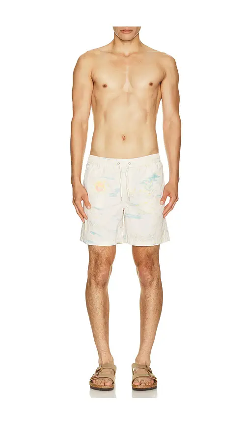 AllSaints Bleachsurf Swim Shorts | Thumbnail 3 AllSaints Bleachsurf Swim Shorts | Thumbnail 3
