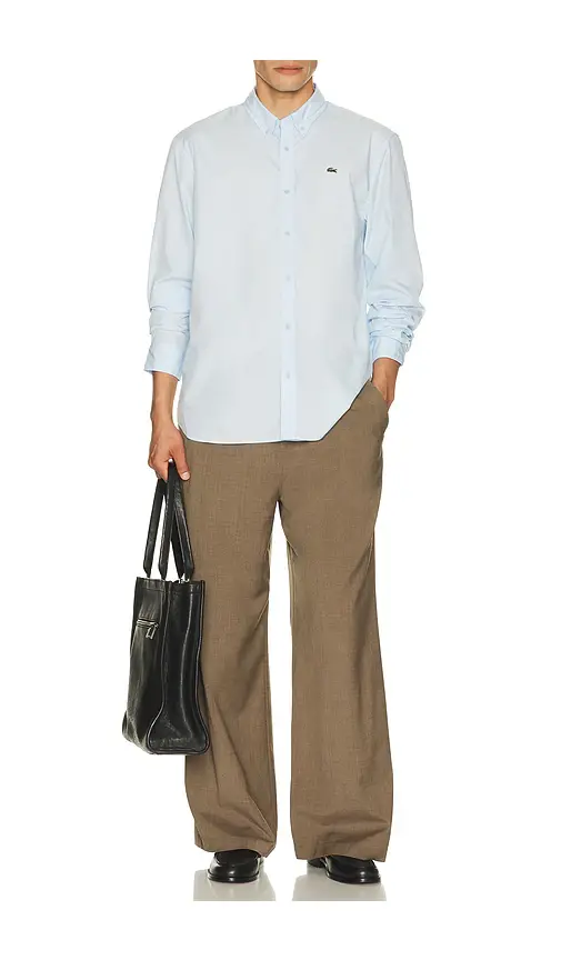 Lacoste Regular Fit Stretch Poplin Shirt | Thumbnail 3