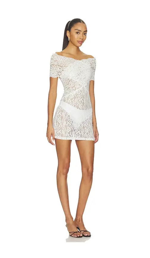 Frankies Bikinis X Paige Lorenze True Love Lace Mini Dress | Thumbnail 3 Frankies Bikinis X Paige Lorenze True Love Lace Mini Dress | Thumbnail 3