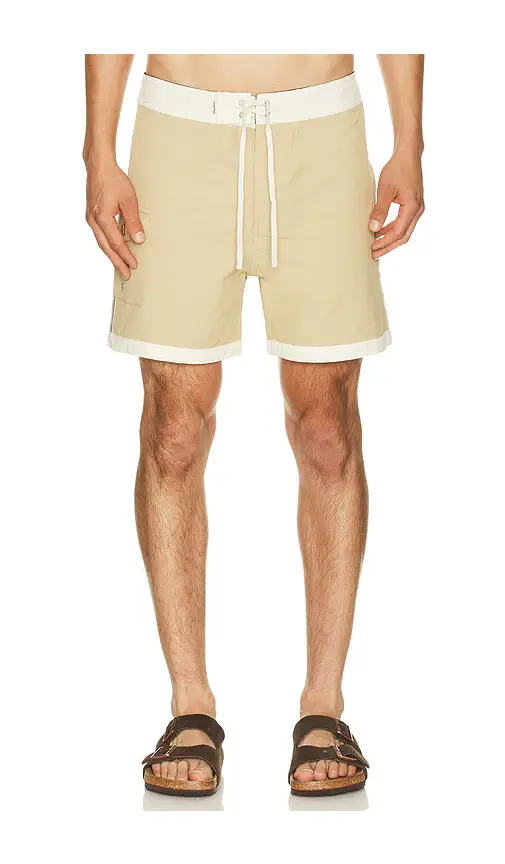 Rhythm Heritage Hem Swim Trunk | Image 1 Rhythm Heritage Hem Swim Trunk | Image 1