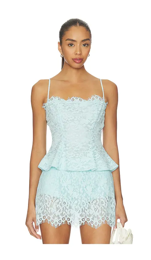 AFRM Ari Peplum Top | Image 1 AFRM Ari Peplum Top | Image 1