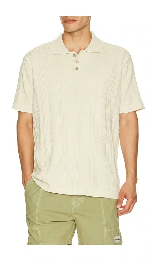 Critical Slide Rails Knit Polo | Image 1 Critical Slide Rails Knit Polo | Image 1