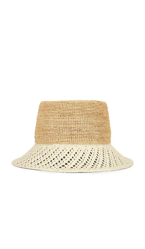 Brixton Ellee Festival Straw Bucket Hat | Thumbnail 3