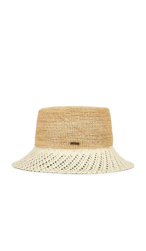 Brixton Ellee Festival Straw Bucket Hat | Thumbnail 4