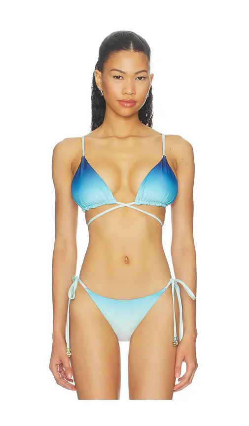 Casablanca String Beaded Bikini Top | Image 1 Casablanca String Beaded Bikini Top | Image 1