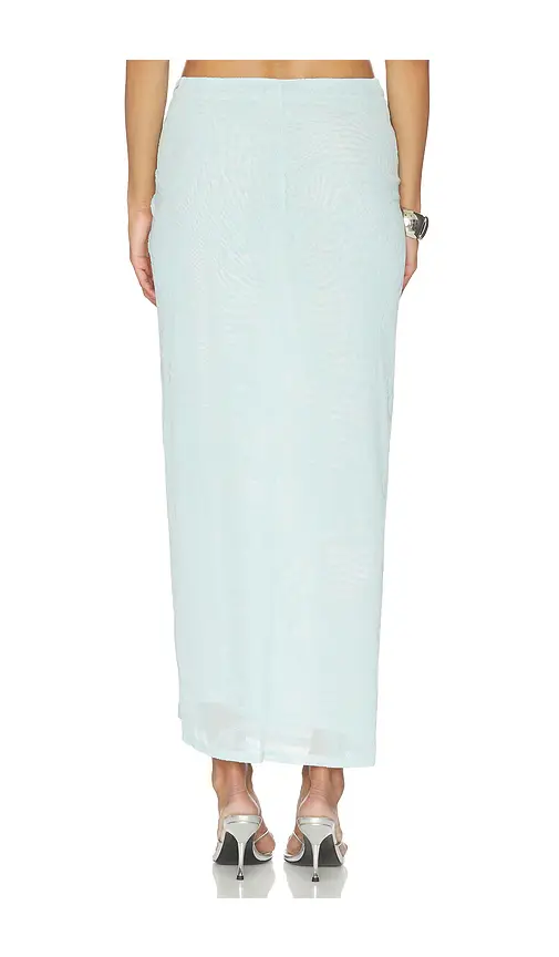AFRM Lorli Burnout Velvet Skirt | Thumbnail 4 AFRM Lorli Burnout Velvet Skirt | Thumbnail 4
