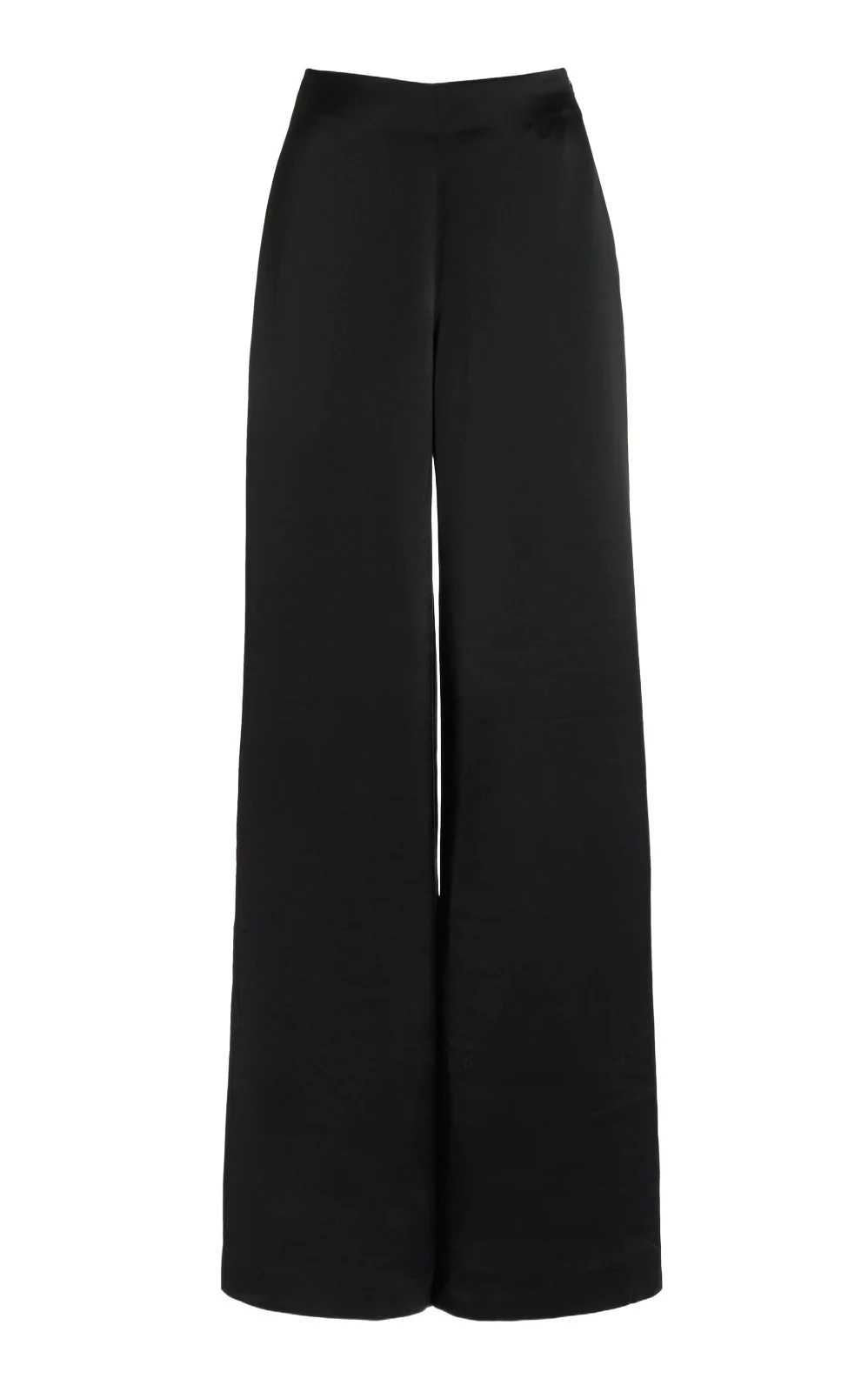 Wide-Leg Satin Pants Wide-Leg Satin Pants