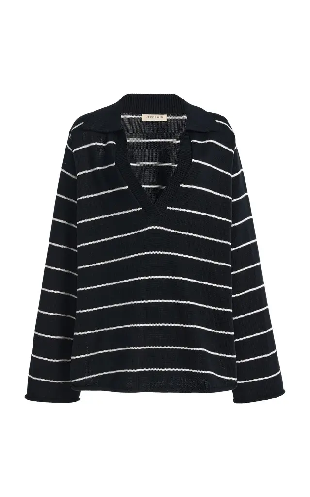 Umi Striped Cotton Sweater Umi Striped Cotton Sweater