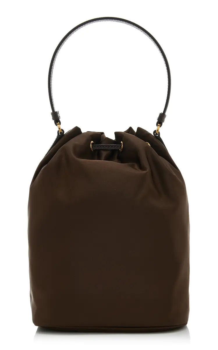Prada Duet Re-Nylon Bucket Bag | Thumbnail 4 Prada Duet Re-Nylon Bucket Bag | Thumbnail 4