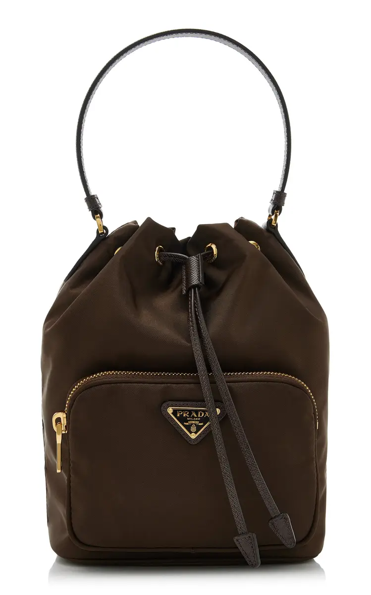 Prada Duet Re-Nylon Bucket Bag | Thumbnail 7 Prada Duet Re-Nylon Bucket Bag | Thumbnail 7