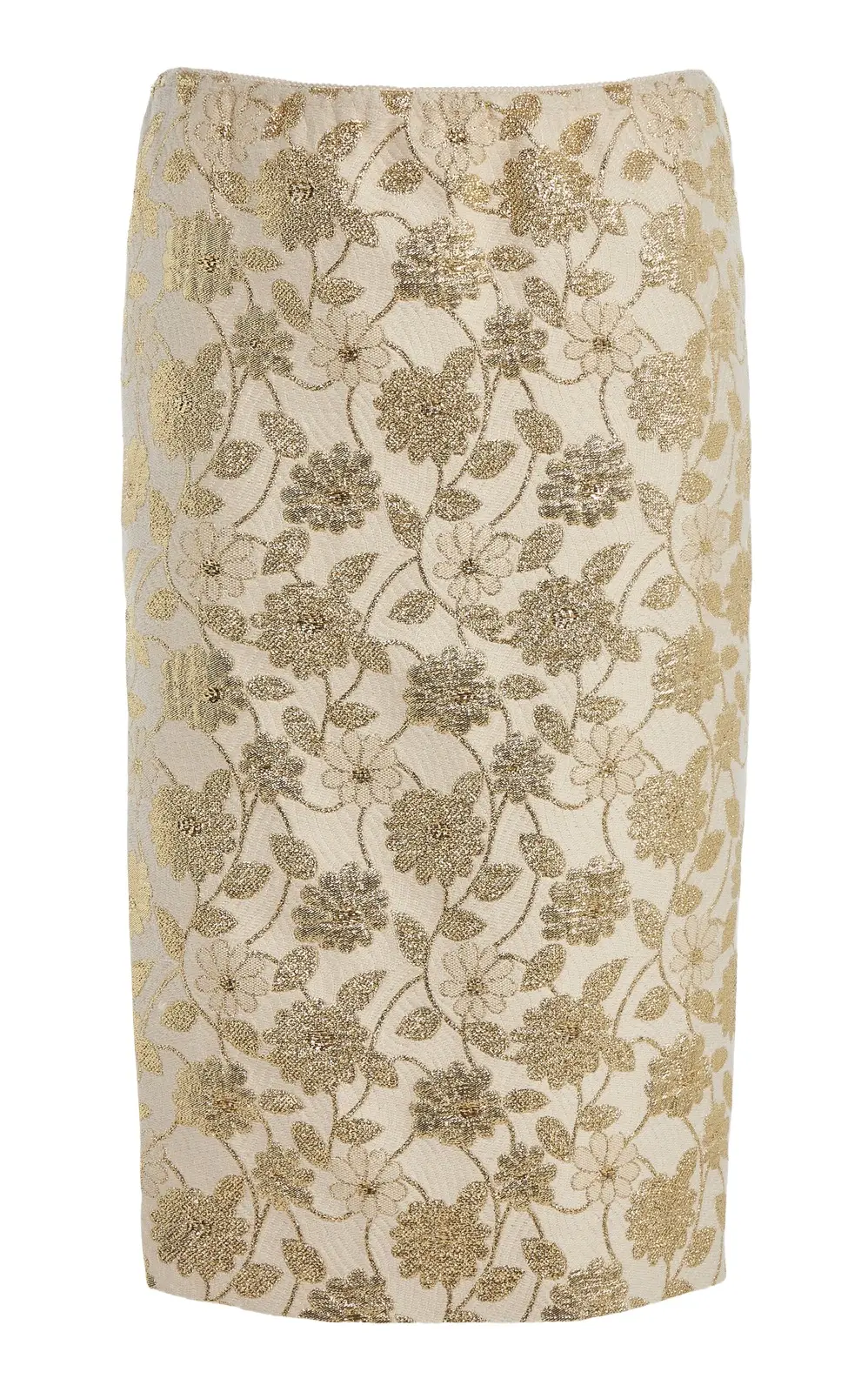 Floral Brocade Midi Skirt Floral Brocade Midi Skirt