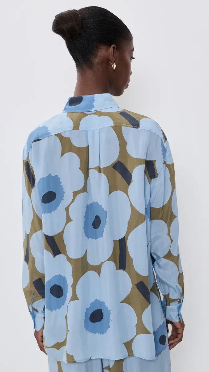 Marimekko Jarki Unikko Button Down Shirt | Thumbnail 3 Marimekko Jarki Unikko Button Down Shirt | Thumbnail 3