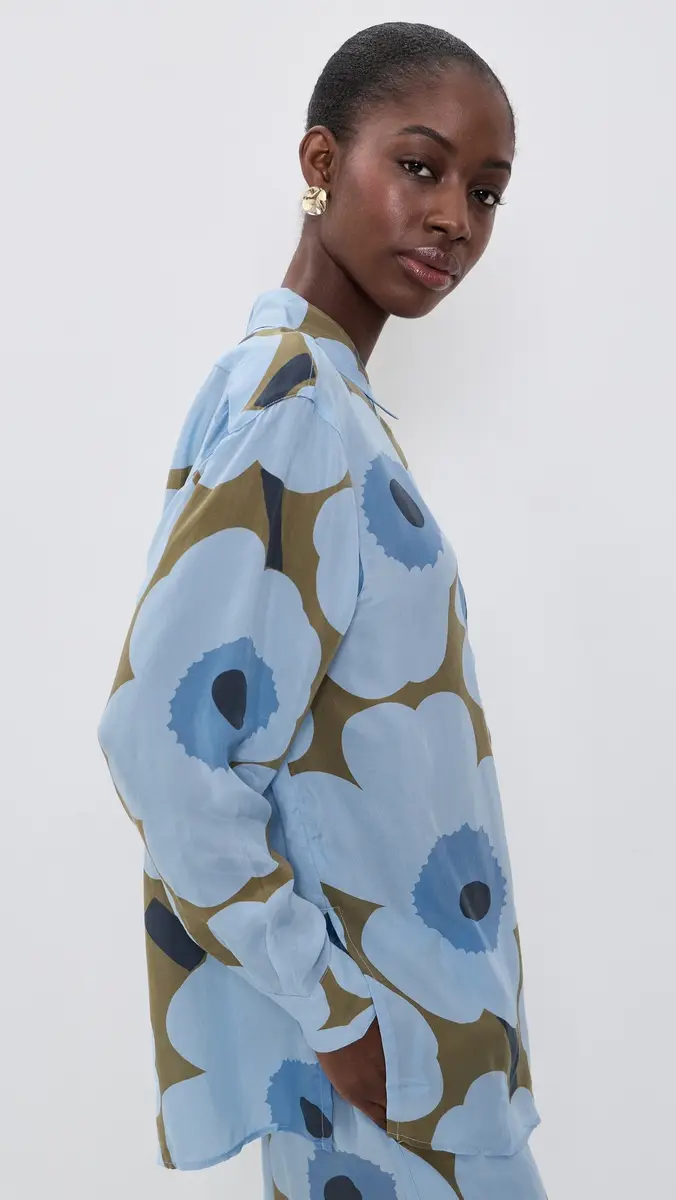 Marimekko Jarki Unikko Button Down Shirt | Thumbnail 4 Marimekko Jarki Unikko Button Down Shirt | Thumbnail 4