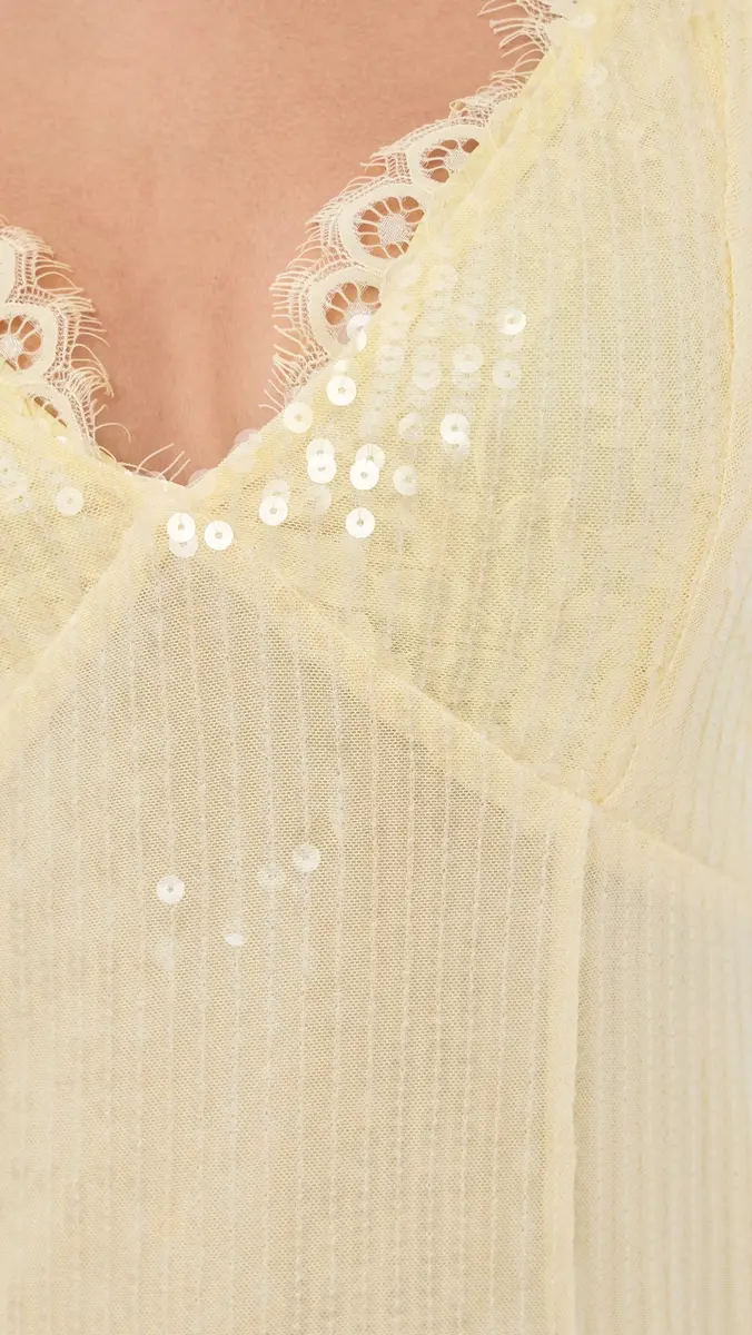 Monse Sequin Double Laced Dress | Thumbnail 6