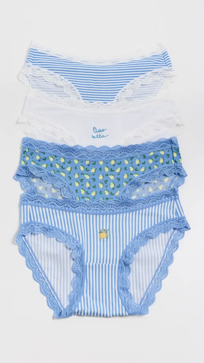 Stripe & Stare Original Knicker Panties 4 Pack Ciao Bella | Thumbnail 2
