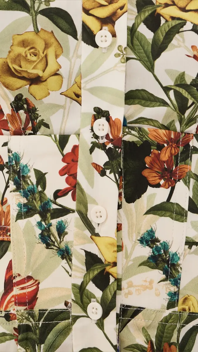 Alice + Olivia Kim Paneled Corset Flared Mini Shirt Dress | Thumbnail 6 Alice + Olivia Kim Paneled Corset Flared Mini Shirt Dress | Thumbnail 6