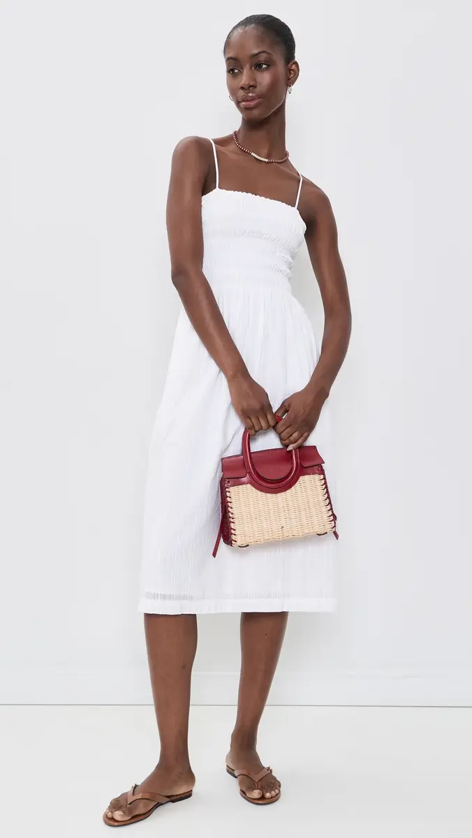 Madewell The Peyton Midi Dress | Thumbnail 5 Madewell The Peyton Midi Dress | Thumbnail 5