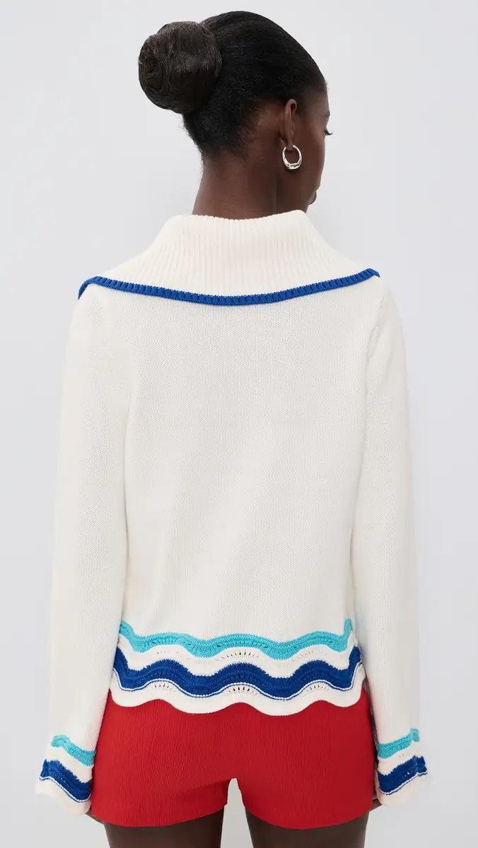 Solid & Striped Jack Fish Motif Sweater | Thumbnail 3