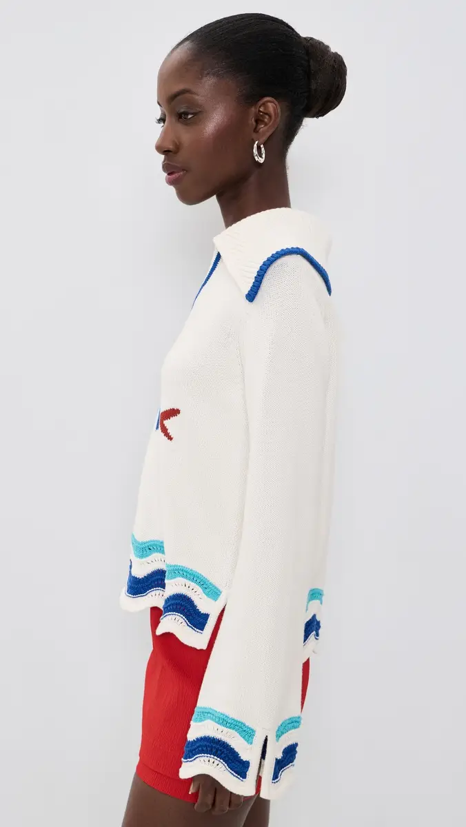 Solid & Striped Jack Fish Motif Sweater | Thumbnail 4