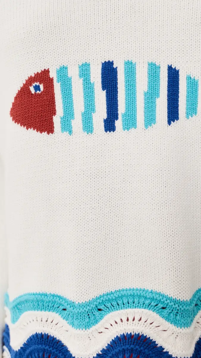 Solid & Striped Jack Fish Motif Sweater | Thumbnail 6