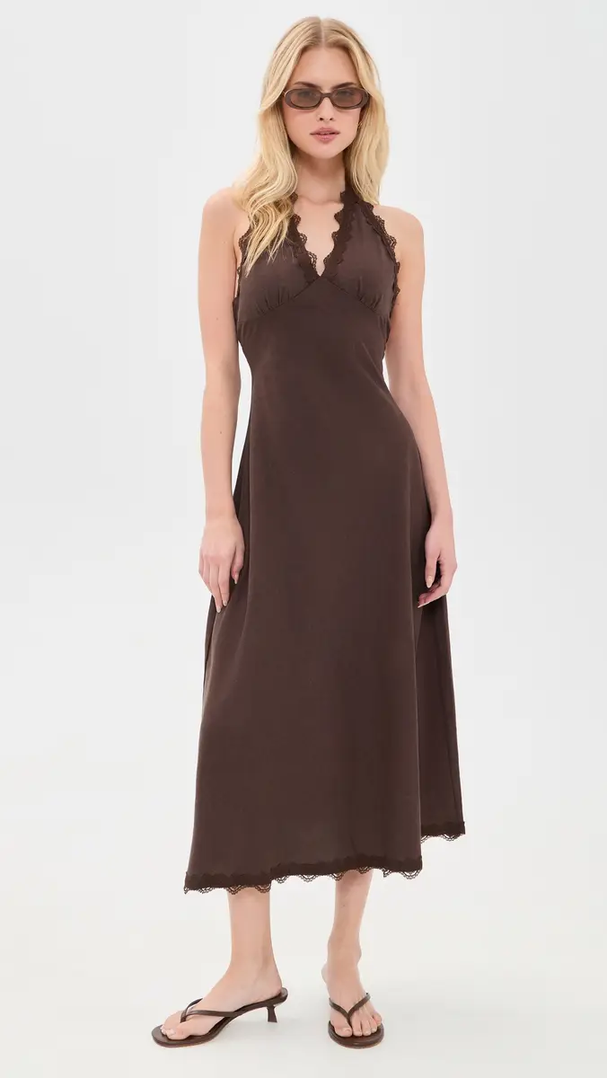 LIONESS Stars Align Midi Dress | Thumbnail 5 LIONESS Stars Align Midi Dress | Thumbnail 5