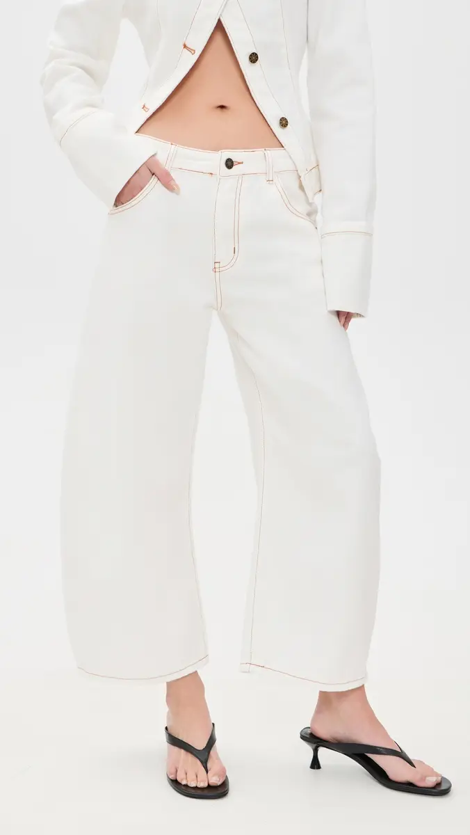 LIONESS Horseshoe Cropped Jeans | Thumbnail 2 LIONESS Horseshoe Cropped Jeans | Thumbnail 2