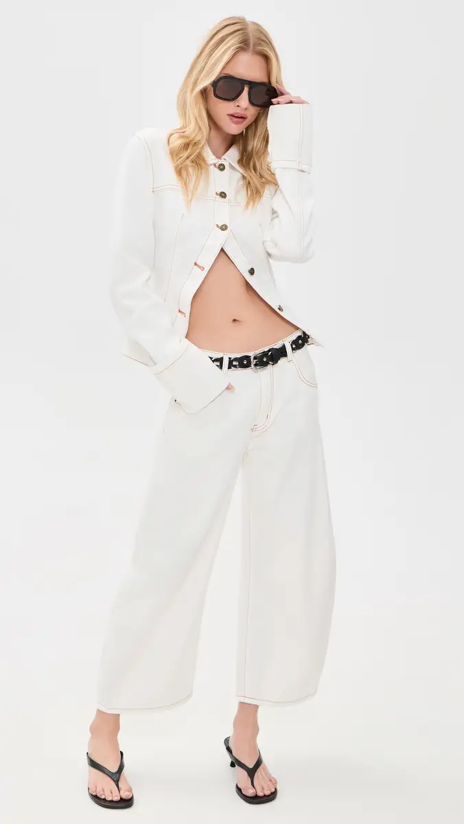 LIONESS Horseshoe Cropped Jeans | Thumbnail 5 LIONESS Horseshoe Cropped Jeans | Thumbnail 5