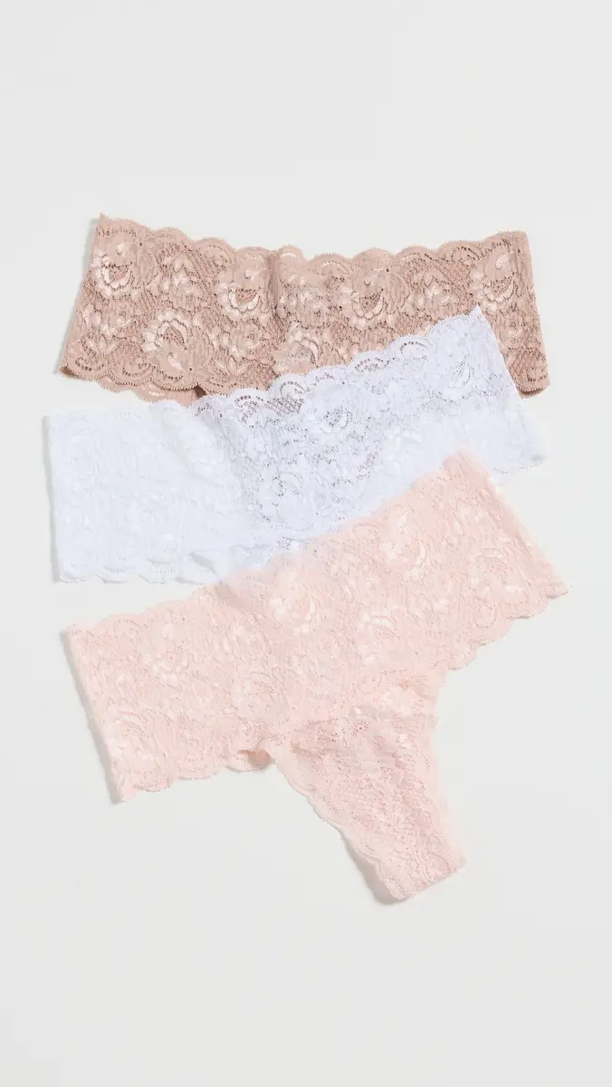 Cosabella Never Say Never Comfy Thongs 3 Pack | Thumbnail 2