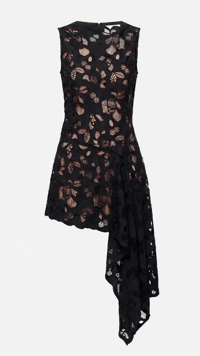 Monse Lace Asymmetrical Dress | Thumbnail 6 Monse Lace Asymmetrical Dress | Thumbnail 6