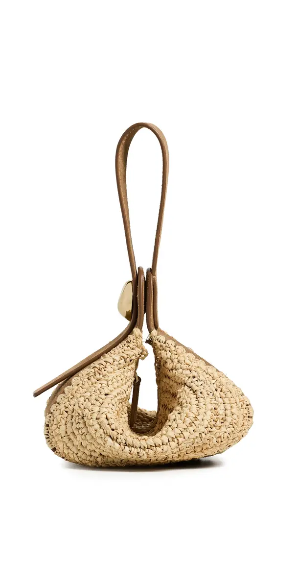 Madewell Drop Handheld Wrislet Aged Cognac Multi One Size | Image 1 Madewell Drop Handheld Wrislet Aged Cognac Multi One Size | Image 1