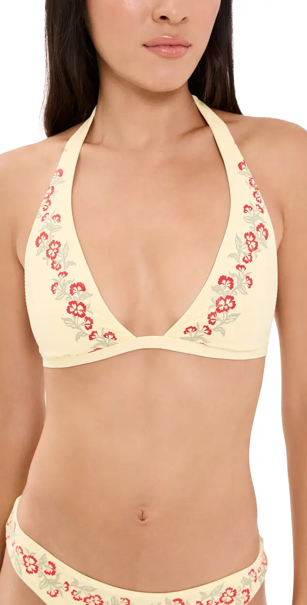 Frankies Bikinis Frank Bikini Top Hibiscus Beach L | Image 1 Frankies Bikinis Frank Bikini Top Hibiscus Beach L | Image 1
