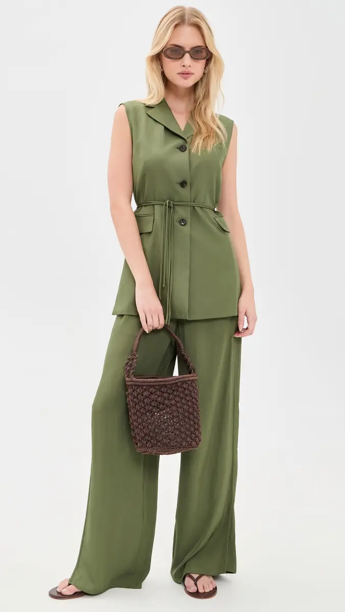 Theory 3 Button Slash Vest | Thumbnail 5 Theory 3 Button Slash Vest | Thumbnail 5
