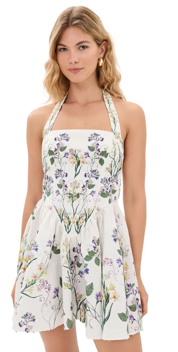 Hemant & Nandita Anya Corseted Mini Dress | Image 1 Hemant & Nandita Anya Corseted Mini Dress | Image 1