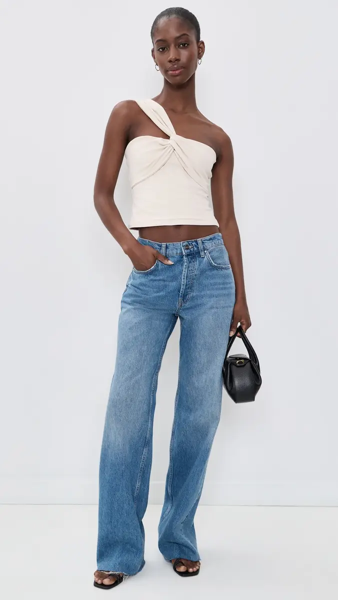 susana monaco Twisted Asymmetrical Blouse | Thumbnail 5 susana monaco Twisted Asymmetrical Blouse | Thumbnail 5