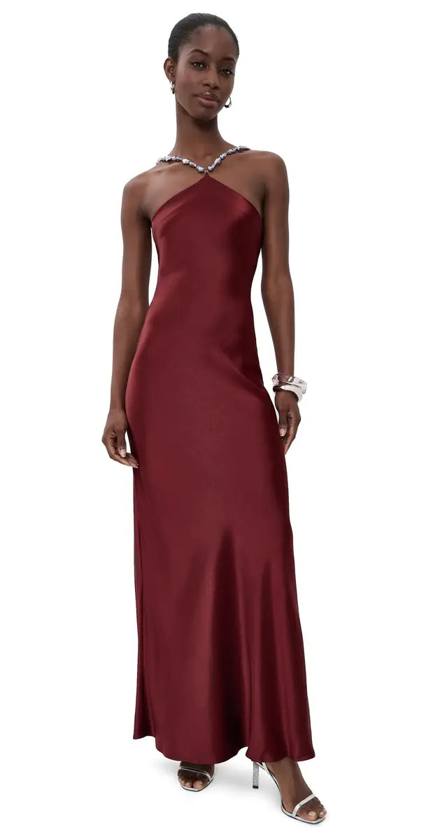 Staud Cadence Dress Pinot | Image 1 Staud Cadence Dress Pinot | Image 1