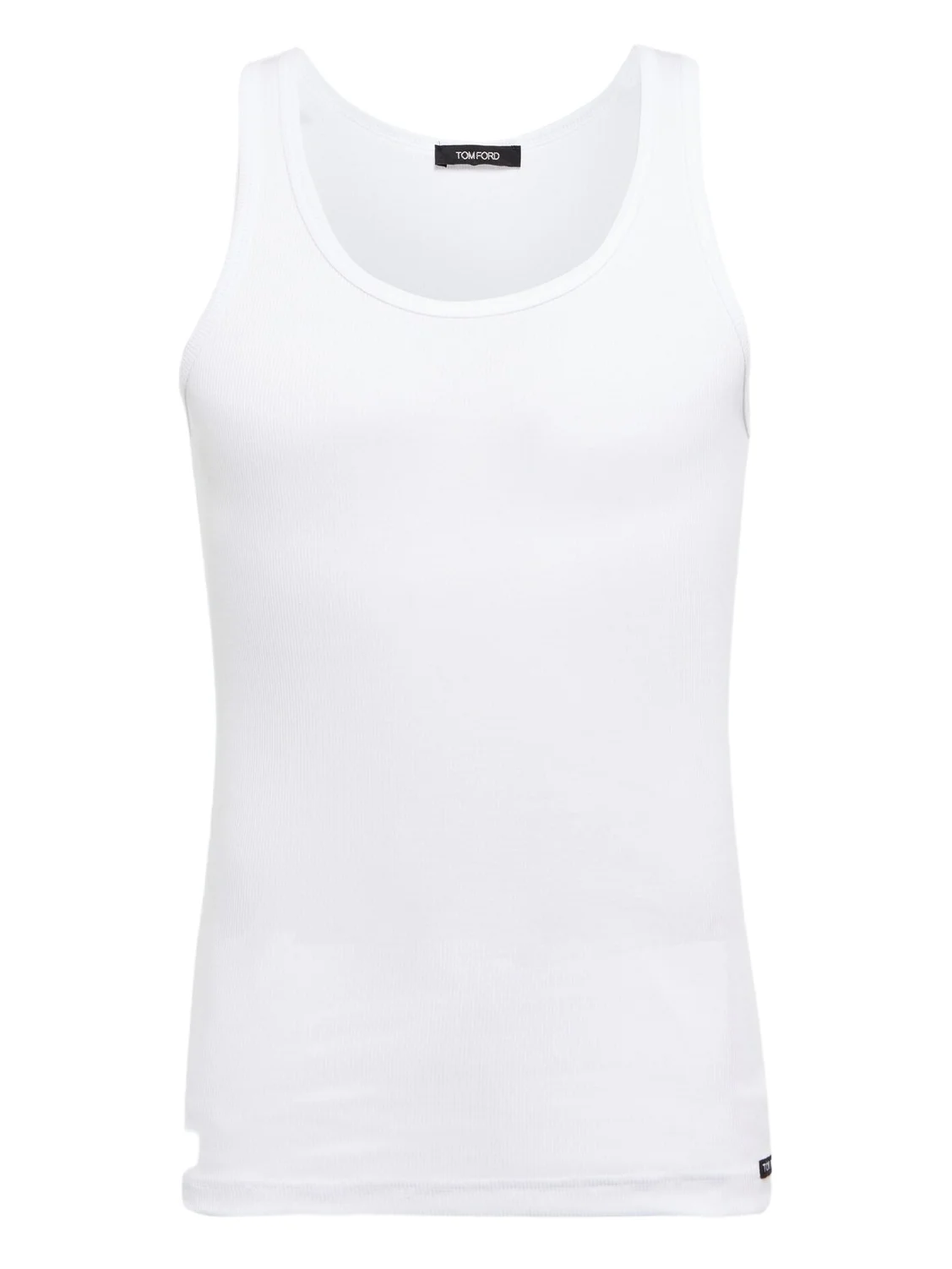 Tom Ford Ribbed-knit cotton-blend tank top