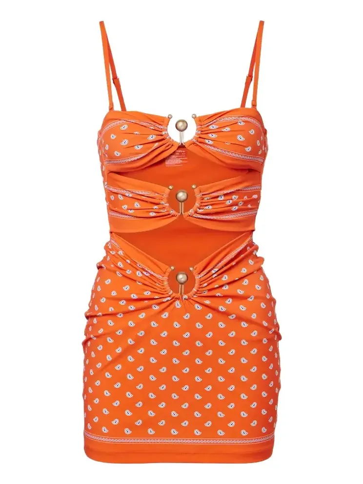 Orbit bandana cutout minidress Orbit bandana cutout minidress