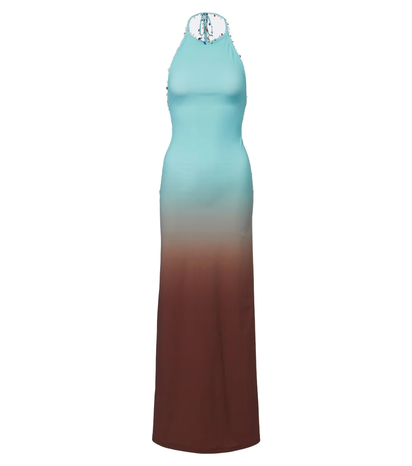 Beach Quartz embellished ombré maxi dress Beach Quartz embellished ombré maxi dress